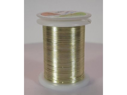 2631 Flat Colour Wire Medium Lightgold NDFM 01