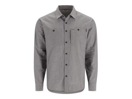 Cutbank Chambray Shirt Cinder Chambray S (Veľkosť L, Farba Field Chambray)