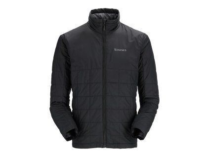 Fall Run Collared Jacket Black S - Black (Veľkosť S)