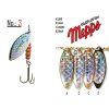 Blinker Mepps Aglia Long Rainbo (Farba Strieborný, Veľkosť 5)