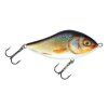 Vobler Salmo Slider potápavý 7cm 21g (Farba Wounded Real Perch)