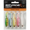 Gumenná nástraha Savage Gear Craft Shad Dark Water Mix 5ks 1