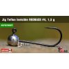 Jig bez protihrotu Teflon Invisible REDBASS veľ.4 21mm 1.5g 5ks