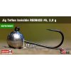 Jig bez protihrotu Teflon Invisible REDBASS #6 5ks (Hmotnosť 3g)