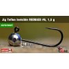 Jig bez protihrotu Teflon Invisible REDBASS #6 5ks (Hmotnosť 3g)