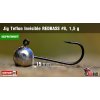Jig bez protihrotu Teflon Invisible REDBASS #8 5ks (Hmotnosť 0.5g)