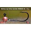 Jig Wolfram Teflon Invisible REDBASS #4 5ks (Farba Black)