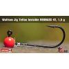 Jig Wolfram Teflon Invisible REDBASS #4 5ks (Farba Black)