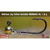 Jig Wolfram Teflon Invisible REDBASS #6 5ks (Farba Black)