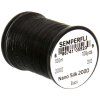 Niť Semperfli Nano Silk 200D 100m (Farba Black)