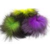 Troutline Premium Silver Fox Ring Tails (Farba Black)