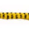 Troutline Zonker Strips Barred Rabbit 4mm 2x30cm (Farba Yellow)