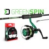 Prívlačový set Delphin GreenSPIN 1