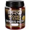 Boilies In Dip Pro Scopex Krill 150g (Priemer 20mm)