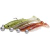 savage gear gumova nastraha fat minnow t tail rtf clearwater mix 4 ks