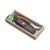 Nôž OPINEL Inox VRI No.08 8.5cm hubársky,púzdro,drev.box Buk