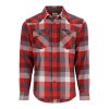 Santee Flannel Shirt Auburn Red/Slate Buffalo Check S (Veľkosť M, Farba Auburn Red/Slate Buffalo Check)