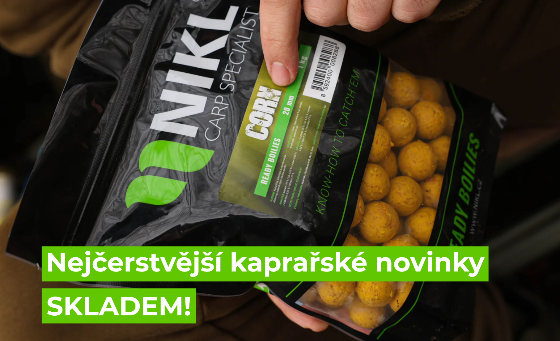 Nejčerstvější kaprařské novinky skladem