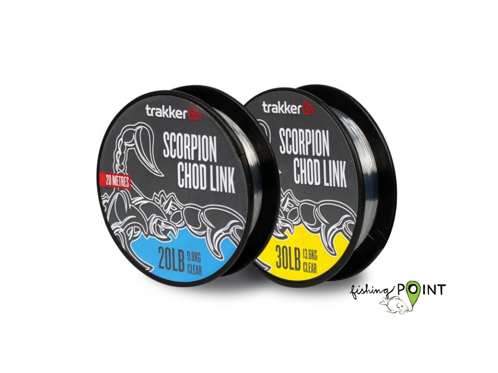 Trakker Products Návazcový vlasec Scorpion Chod Link 20lb 9,8kg 20m
