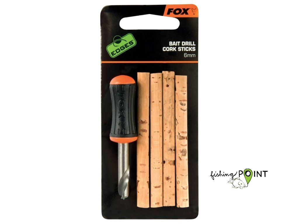 Fox International Sada vrták s korkovými válečky Edges Drill & Cork Stick (Varianta Fox International Sada vrták s korkovými válečky Edges Drill & Cork Stick)