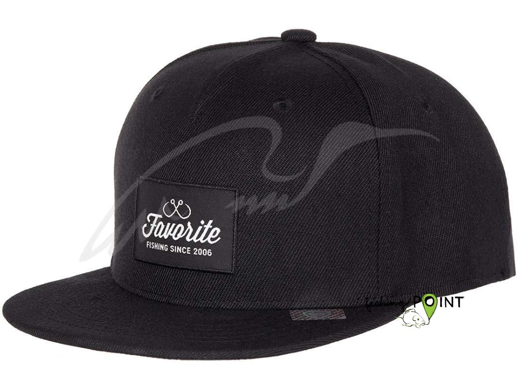 Favorite Čepice A frame color black logo since 2006