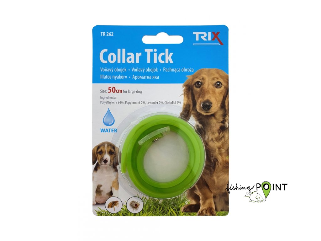 Trixline Obojek pro psy proti parazitům a klíšťatům Collar Tick TR (Varianta Trixline Obojek pro psy proti parazitům a klíšťatům Collar Tick TR 262 - 50cm)