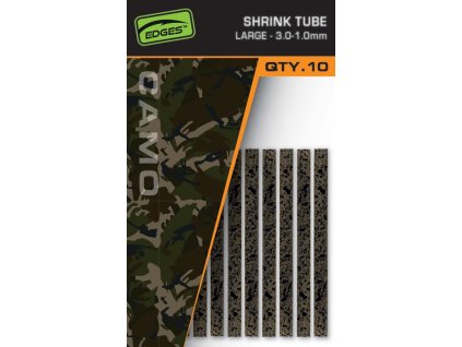 Fox International Smršťovací hadička Edges Camo Shrink Tube L 3.0- 1-00M x 10