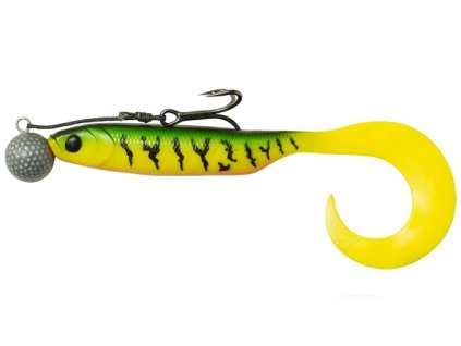 Madcat Gumová nástraha RTF GRUB 2/0 60 g  18cm Firetiger UV
