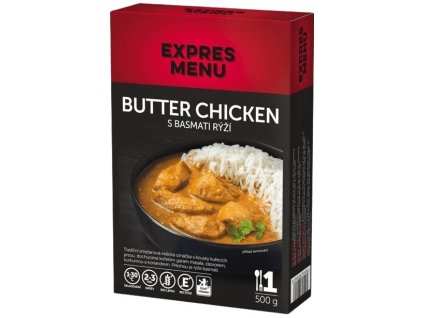 Expres Menu KM Butter chicken s basmati rýží