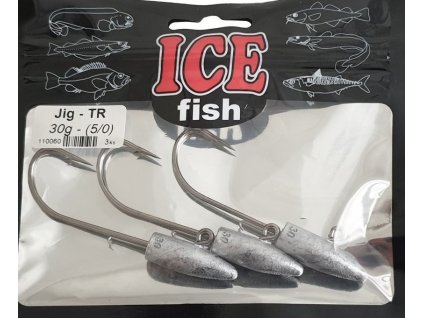 ICE fish Jigové hlavy TR 5/0 50 g