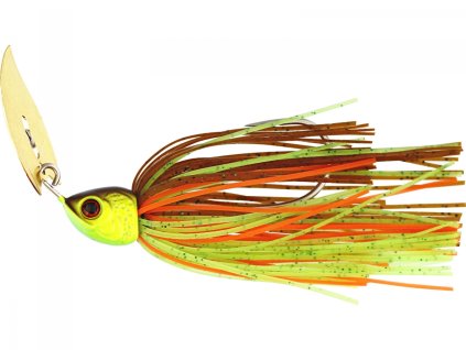 Westin Nástraha BLADEBITE V2 TUNGSTEN BLADED JIG 9G SINKING - BROWN CHARTREUSE