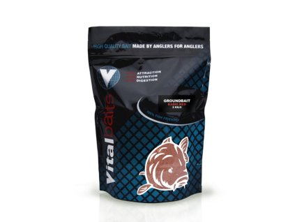 Vitalbaits Vnadící směs Basic Red 2kg