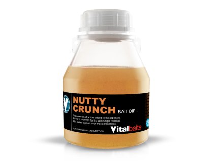 vitalbaits dip nutty crunch 250ml