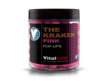 Vitalbaits Pop-Up The Kraken Pink 80g 14mm