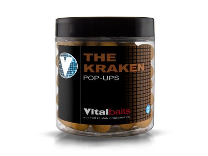 Vitalbaits Pop-Up The Kraken Natural 80g 14mm