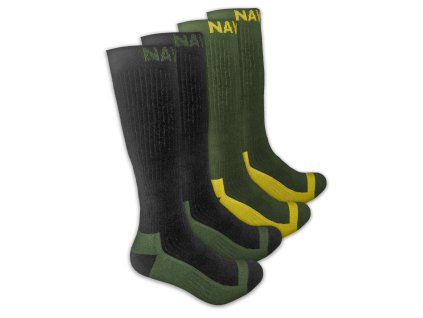 navitas ponozky coolmax boot sock twin pack 41 45