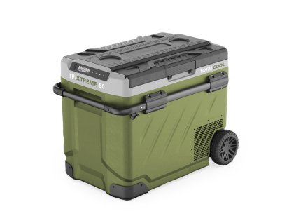 totalcool lednicka s mrazakem tf xtreme 50 green