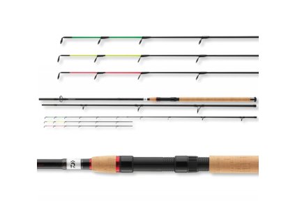 Daiwa Rybářský prut Ninja X Method Feeder 3,30m 80g (Varianta Daiwa Rybářský prut Ninja X Method Feeder 3,30m 80g)