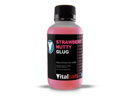 vitalbaits booster strawberry nutty glug 500ml