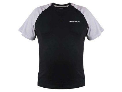 Shimano Tričko Wear Short Sleeve T-Shirt Black vel. XXL