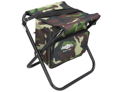 2399 mikado stolicka skladaci s batohem max w 100kg 40x38x31cm kamuflaz 1 ks