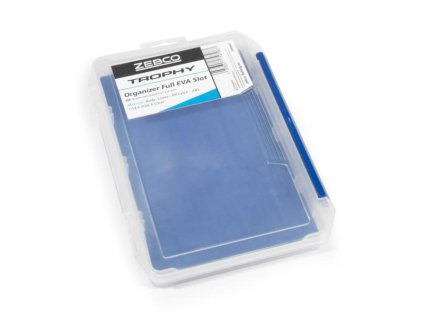 Zebco Krabička Trophy Organizer - Full Eva Slot 20,5 x 14,5 x 3 cm