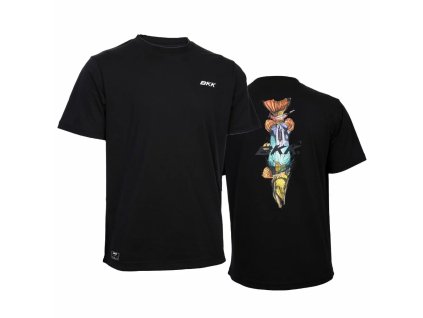 BKK Tričko Short Sleeve Casual Shirt Pike Black (Varianta M)