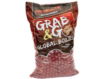 STARBAITS Boilies Global Strawberry Jam 5kg 20mm