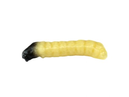 Revol Baits Nástraha Caddis Larva natural 10ks 30mm - sýr a česnek