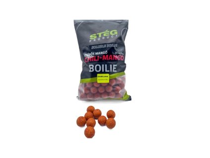 Stég   Zabijaq Soluble Boilie 24 mm 1 kg Chilli Mango
