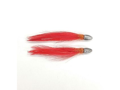 Jig swenson Hauserovo peří 2 ks 6g - RED