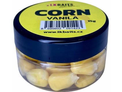 LK Baits CUC! Kukuřice dipovaná Vanila, 25 ml