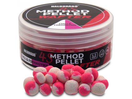 Haldorádó Pelety 4S Method Pellet Wafters 30 g 6 + 8 mm/7 + 9 mm - Chilli-Česnek