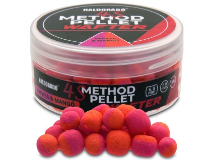 Haldorádó Pelety 4S Method Pellet Wafters 30 g 6 + 8 mm/7 + 9 mm - Papaya-Mango